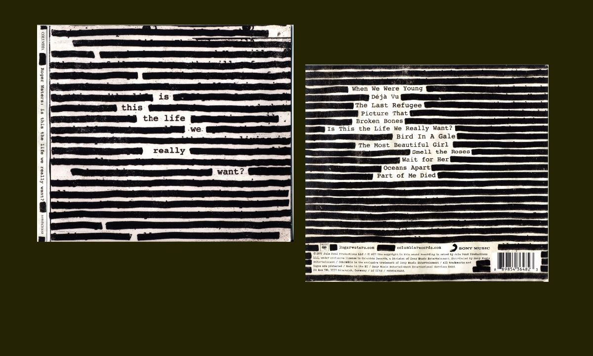 Roger Waters:  Is This The Life We Really Want?