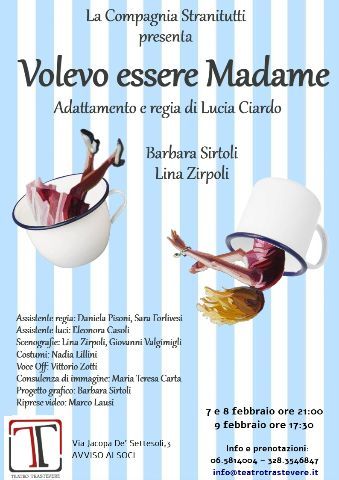 VOLEVO ESSERE MADAME