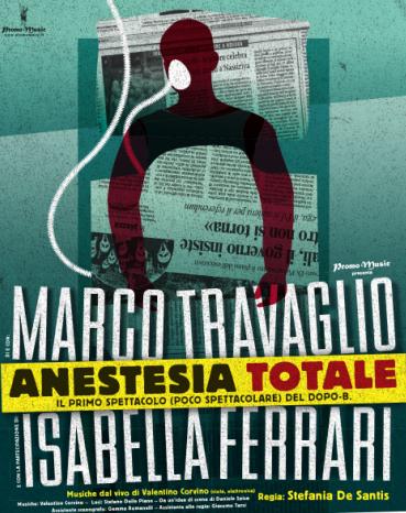 MARCO TRAVAGLIO con ISABELLA FERRARI in